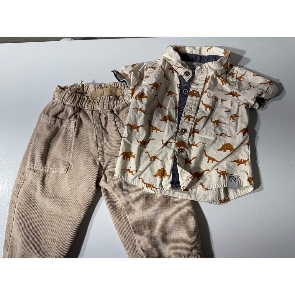 Boys Outfit - Free Planet,‎ Zara - Size 12mo